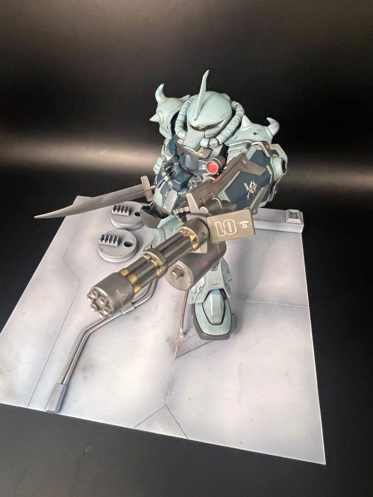 【過去作】初挑戦　HG・MGグフカスタム【短縮SD化】
