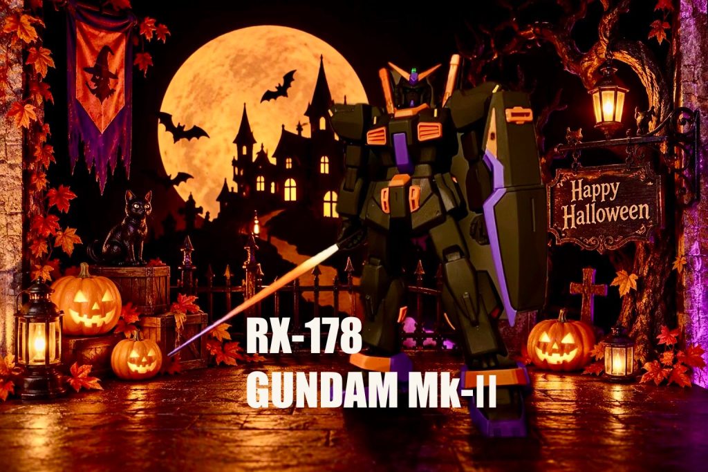 RX-178 ガンダムM k-Ⅱ ハロウィンカラー