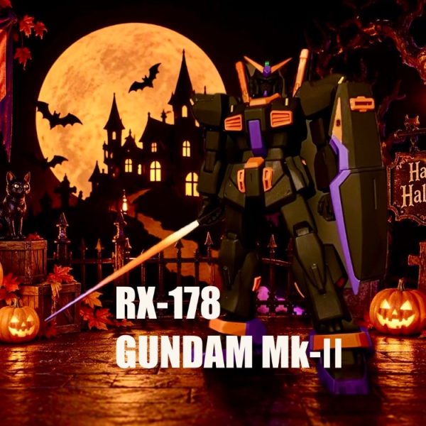 RX-178 ガンダムM k-Ⅱ ハロウィンカラー