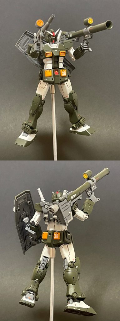 ハンドパーツは武器持ち手が左右付属してるので武器両手持ち可能はありがたいです。