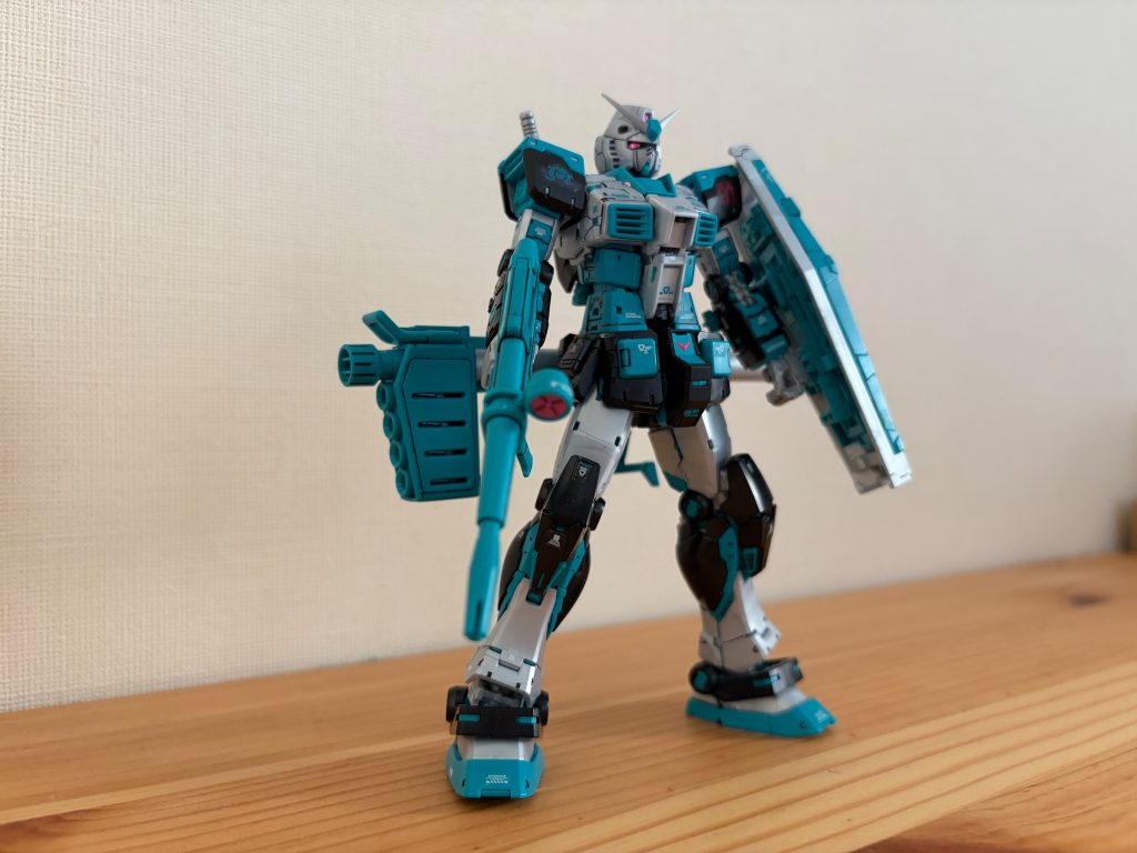 RG 1/144 RX-78-2 ガンダム Ver.2.0 [初音ミクVer.]–3枚目/制作者：4-9