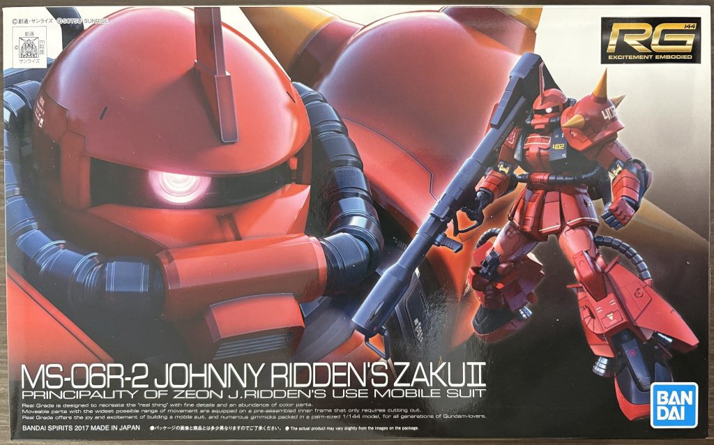 RG　ジョニー・ライデン専用ザクⅡ–9枚目/制作者：さむ。
