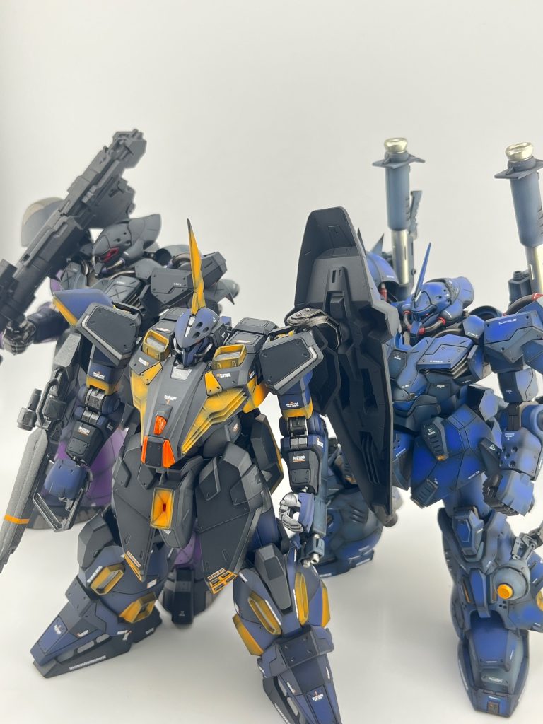 一応メッサーですがこうしてみると別機体ですな🫢