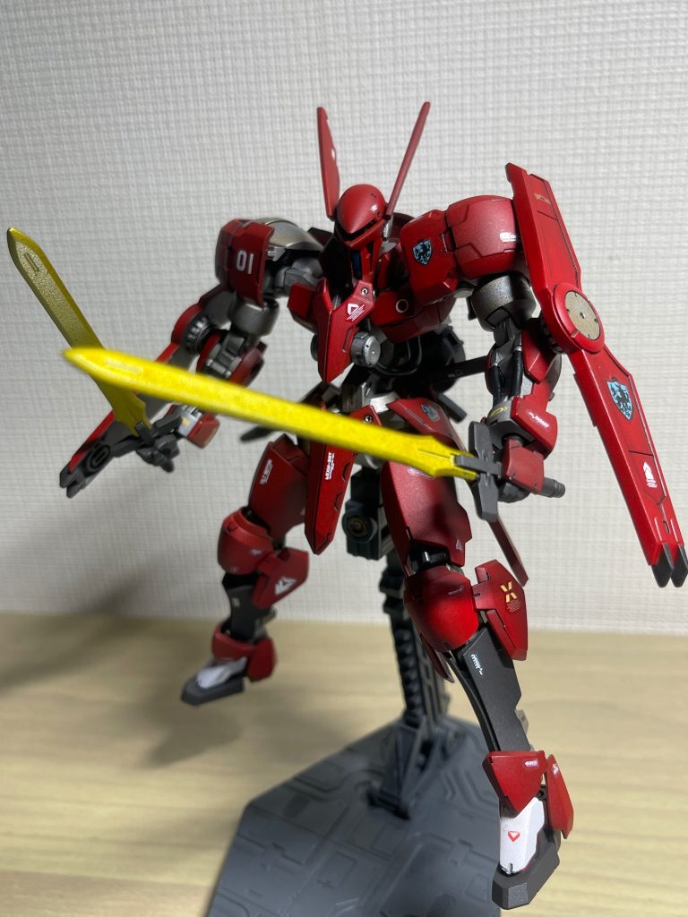 ソードは、なんちゃってキャンディ塗装。