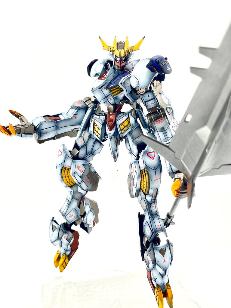 ネトフリガンダムの気持ち悪いぐらいのディテールが目標です🤩