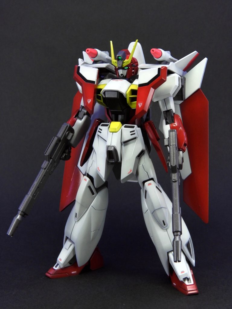 HGAW ガンダムエアマスター (黒立ち上げ)–3枚目/制作者：ARIKA_plamozombie
