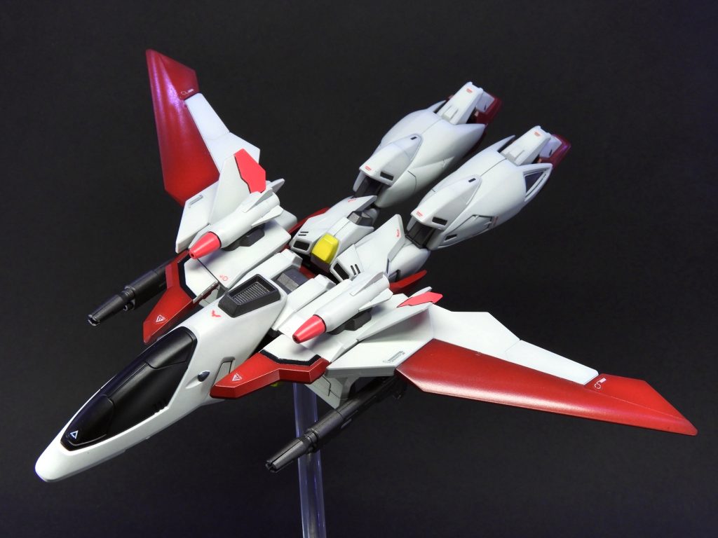 HGAW ガンダムエアマスター (黒立ち上げ)–2枚目/制作者：ARIKA_plamozombie