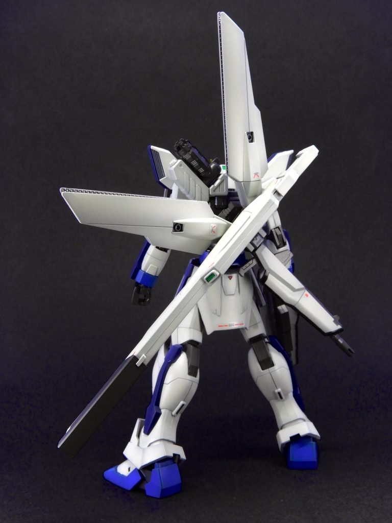 HGAW ガンダムX (黒立ち上げ)–5枚目/制作者：ARIKA_plamozombie