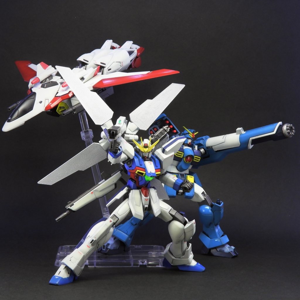 HGAW ガンダムエアマスター (黒立ち上げ)–7枚目/制作者：ARIKA_plamozombie