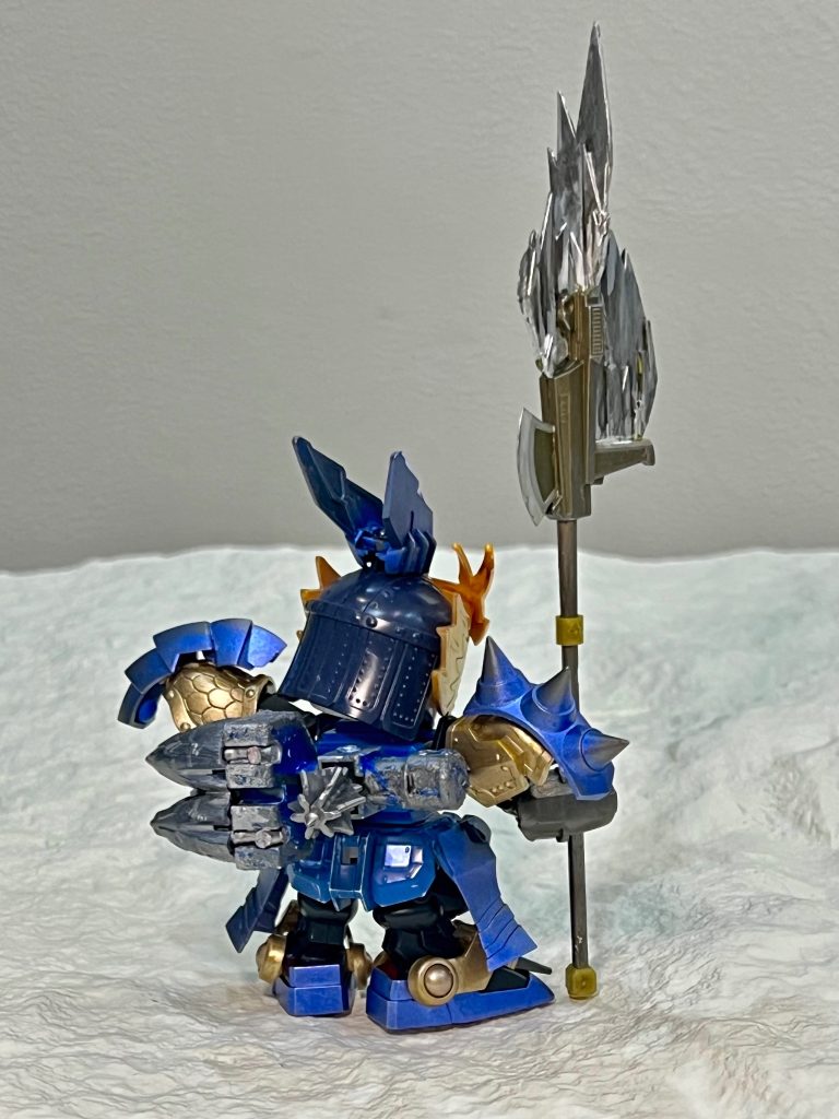 蜀の第六の虎 選抜戦！ 姜維ガンダム VS 魏延ガンダム （ガンダムMk-II VS ダブルオーガンダム） SD三国伝–4枚目/制作者：HNY