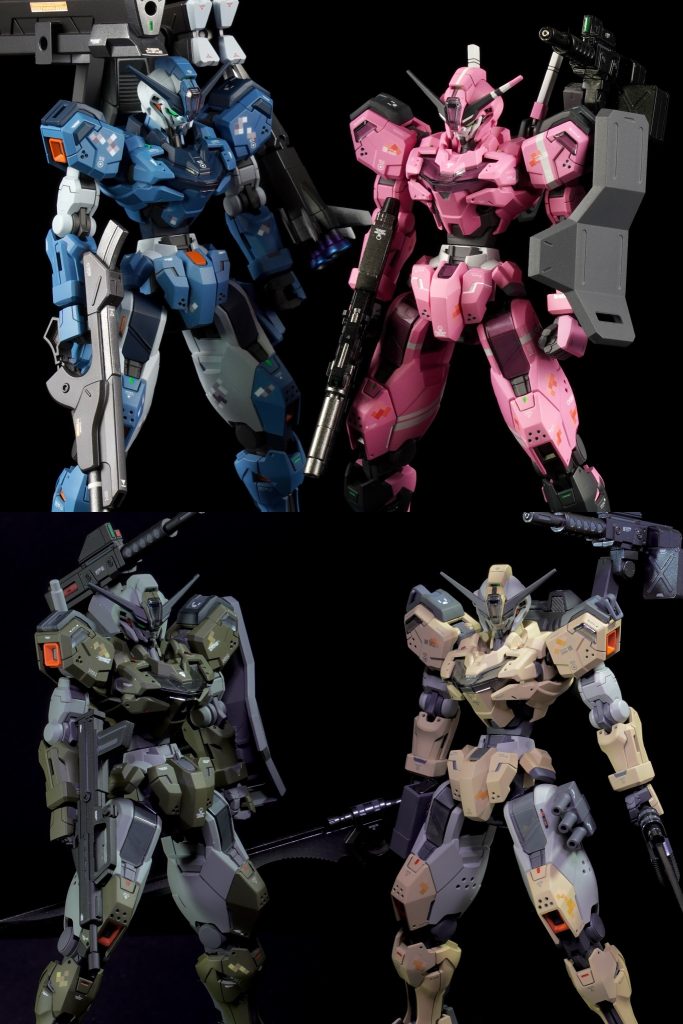 感想・まとめ陸戦型キャリバーンシリーズ　4機目の完成品となりました！狙撃型、サポート型（索敵・キャリア）とかも作って楽しそうだなーとか思ったり、、制作依頼があればぜひ形にしたい年内は制作スケジュール埋まってますが、それ以降であればお受けできますのでDMなどください🙏緑の陸キャリも並べて撮影したかったけど、めんどくさいくて（ポージングとホコリ、、、）↓↓あかさは　その他のSNSアカウントX（Twitter）Instagramよかったらこちらもフォローしてくださいね！Ｘで制作進捗などアップしていますー最後までご覧くださりありがとうございました！！