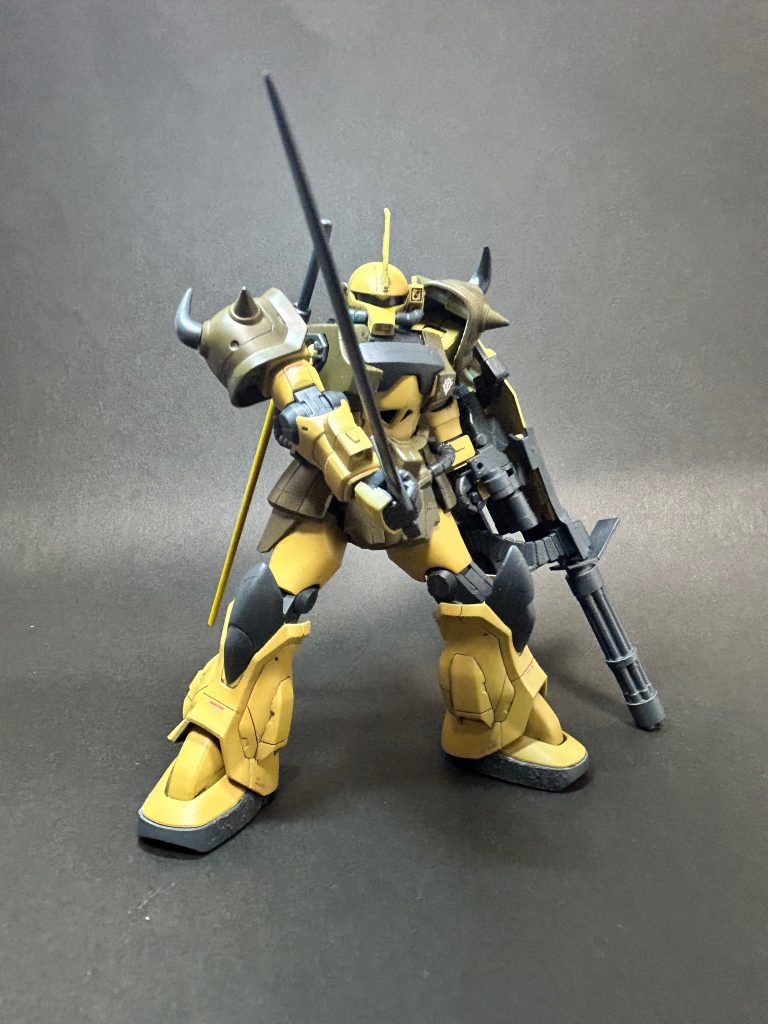 グフカスタム（サザンクロス隊仕様）–5枚目/制作者：わりる