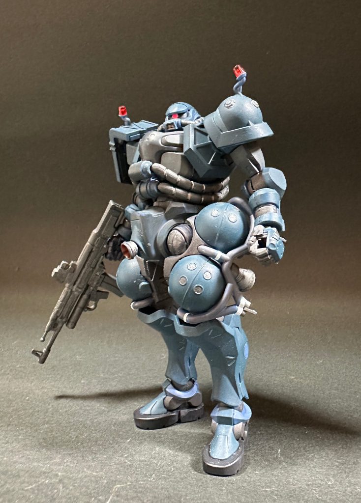 今月のジークアクス　１０月　HG 軍警ザク ＳＷＡＴイメージカラー