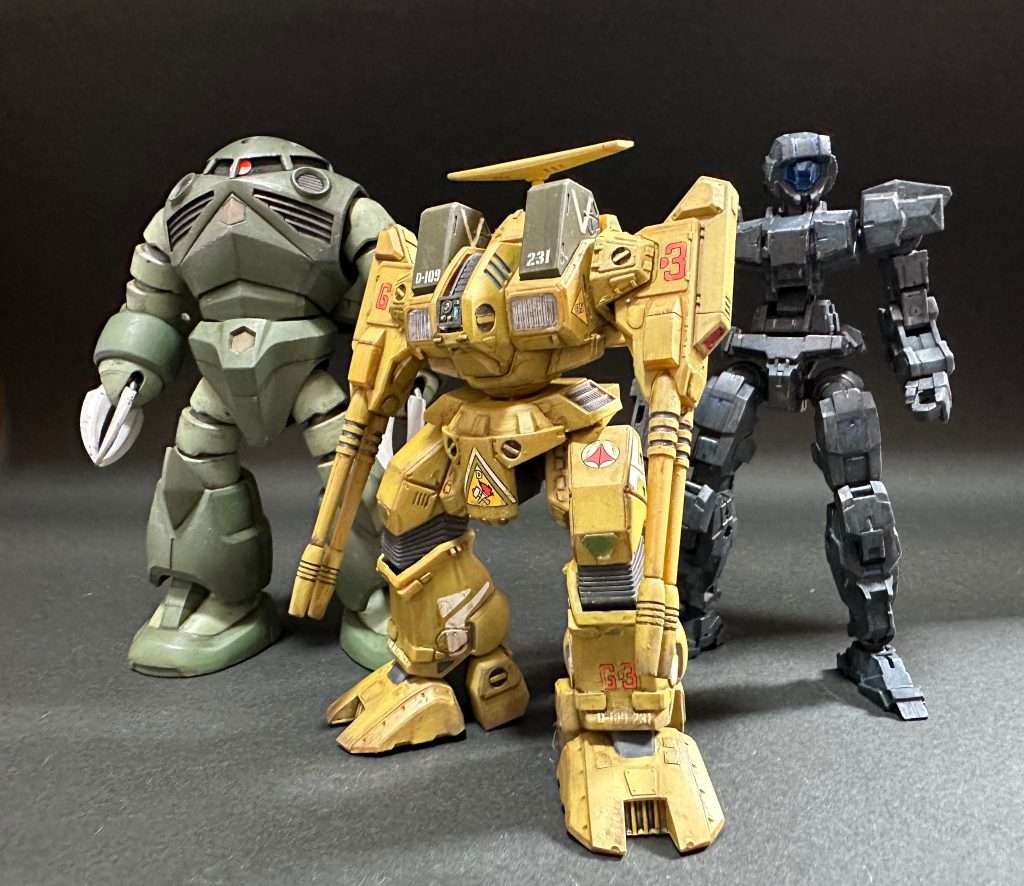 連休でいくつか他のプラモデルもつくりました。
