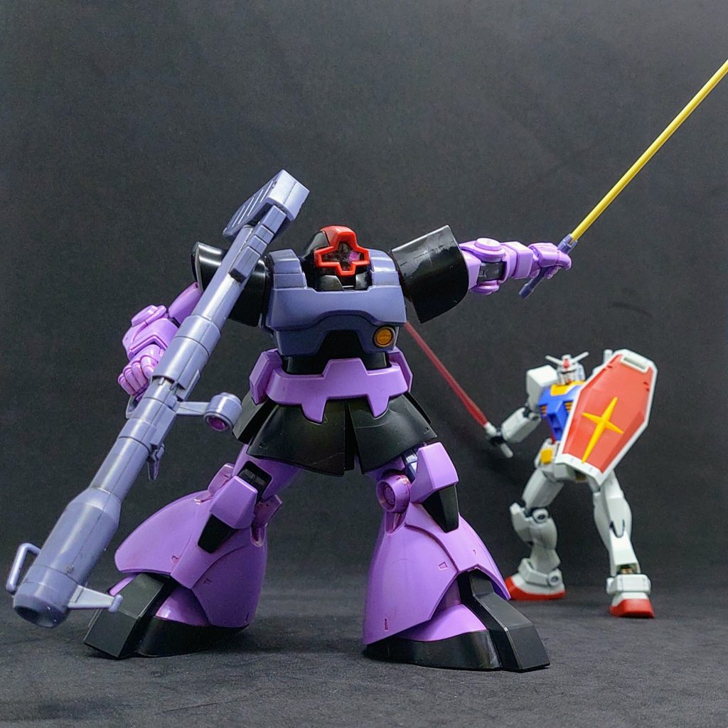 ガンダムと相対した時は相手が悪かった...でも善戦したドムは素晴らしい