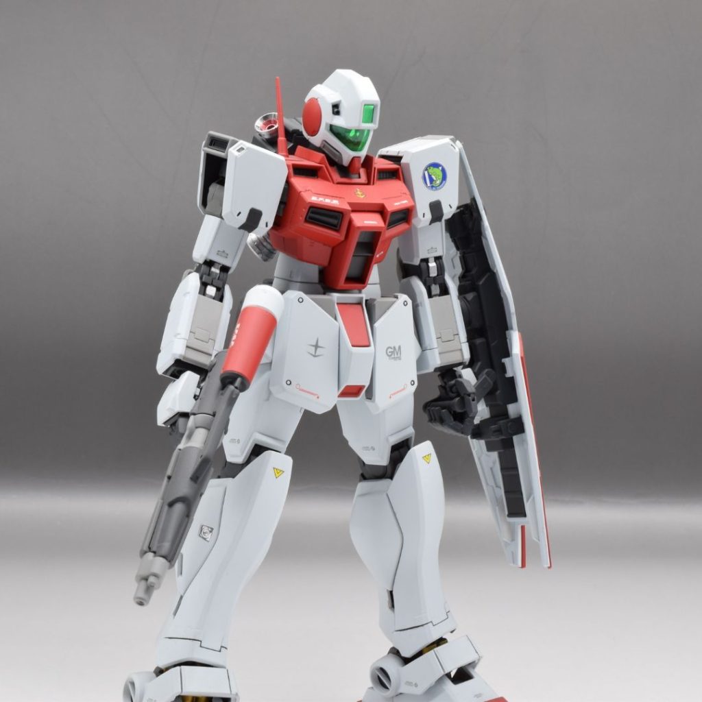 ジムコマンド宇宙戦仕様–2枚目/制作者：アンジェロのプラモデル工房