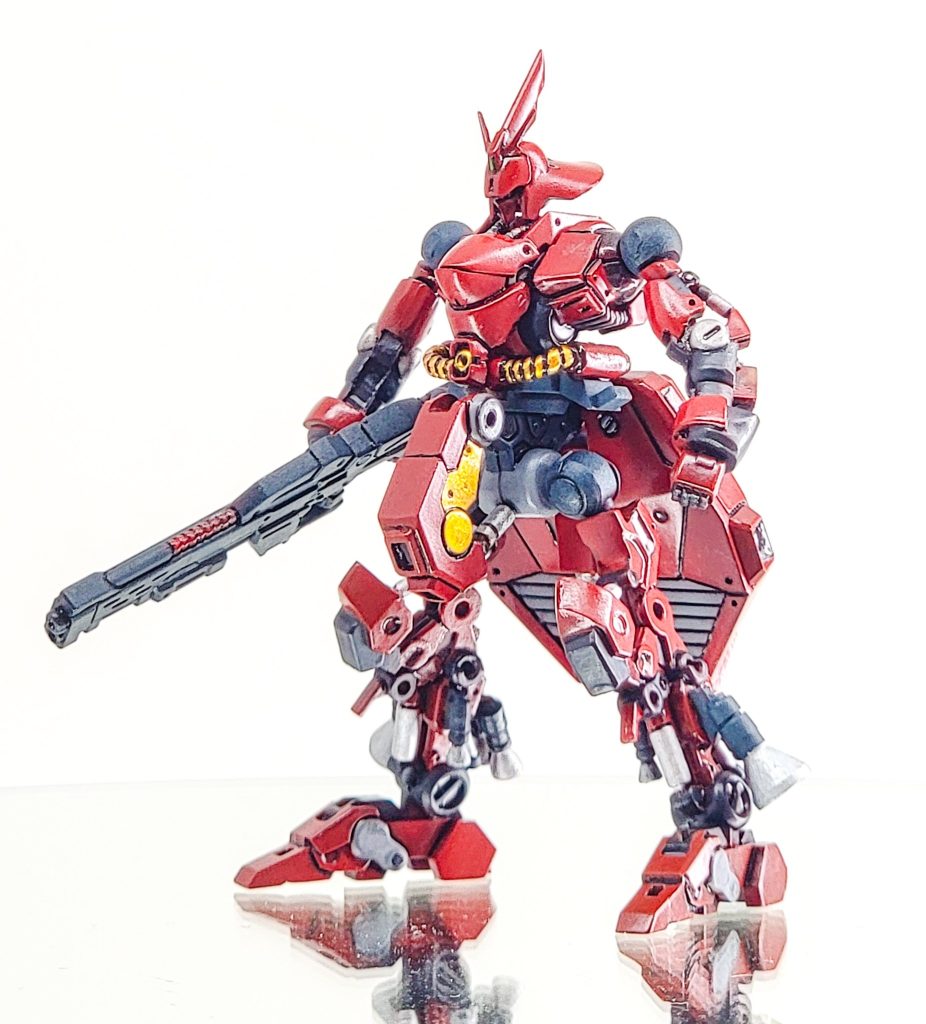 少しだけ、フレームも塗り分けしました。いつも隠れてしまうのが寂しい。