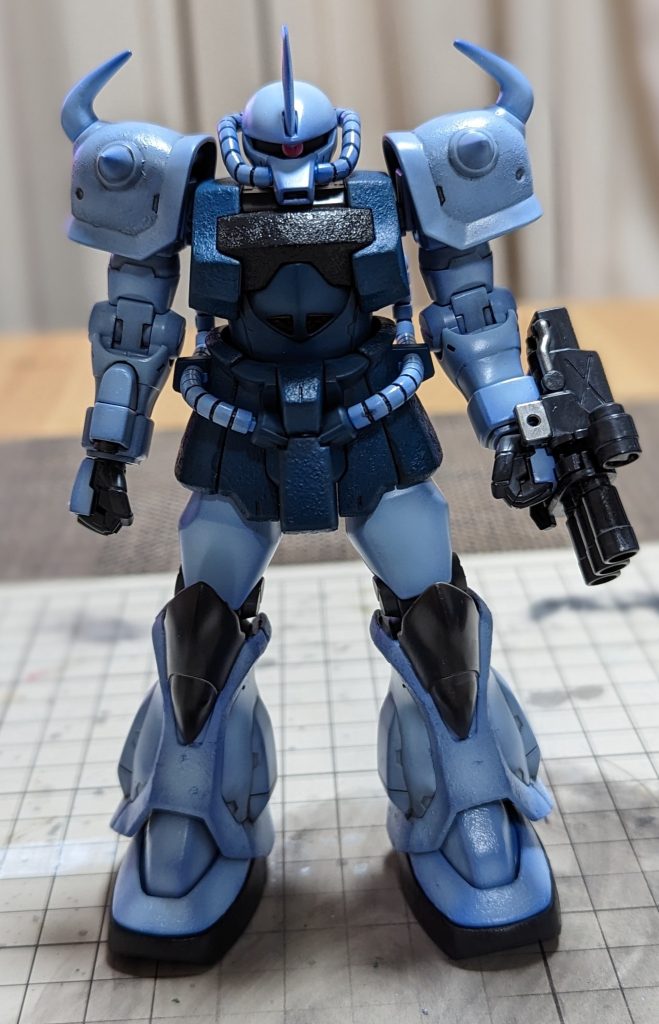 No.7 HGUC 1/144 グフカスタム–3枚目/制作者：sakky05