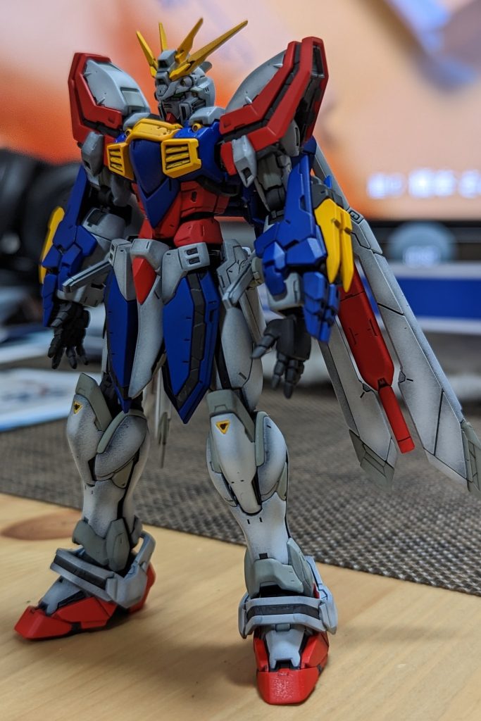 No.8 RG 1/144 ゴッドガンダム–2枚目/制作者：sakky05