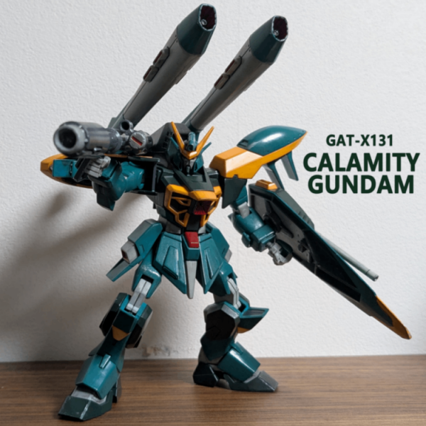 コレクションシリーズのついで気味に作成したHGカラミティガンダムなど