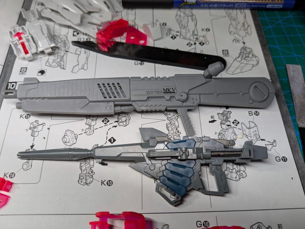 ORX-013 Gundam MkV Augusta Type Pixy Custom–4枚目/制作者：@entropy11