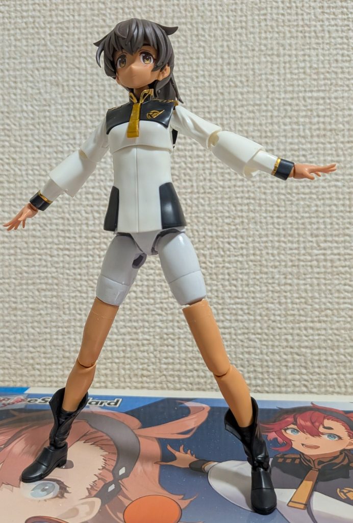 ココからはオマケで、ホルダー制服（＋白スパッツ）のルルチェです。