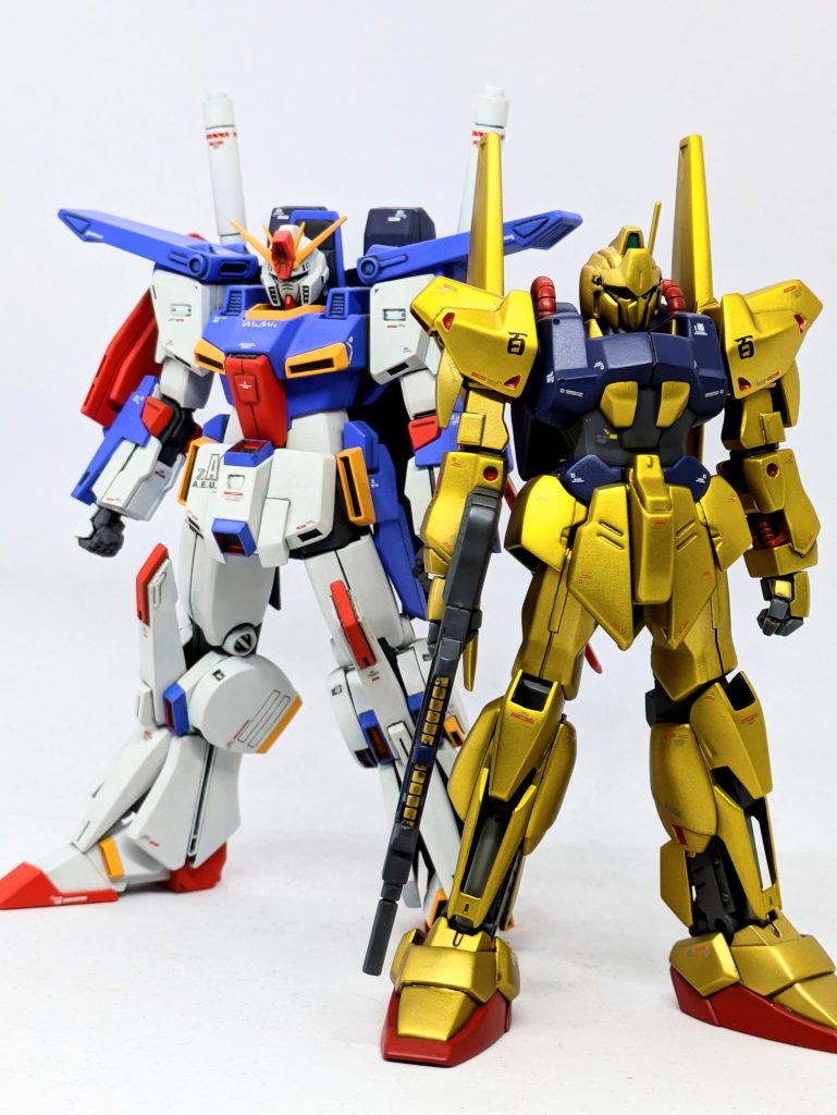 ガンダムチーム達成率50％。残りもおいおいガンバリマス。