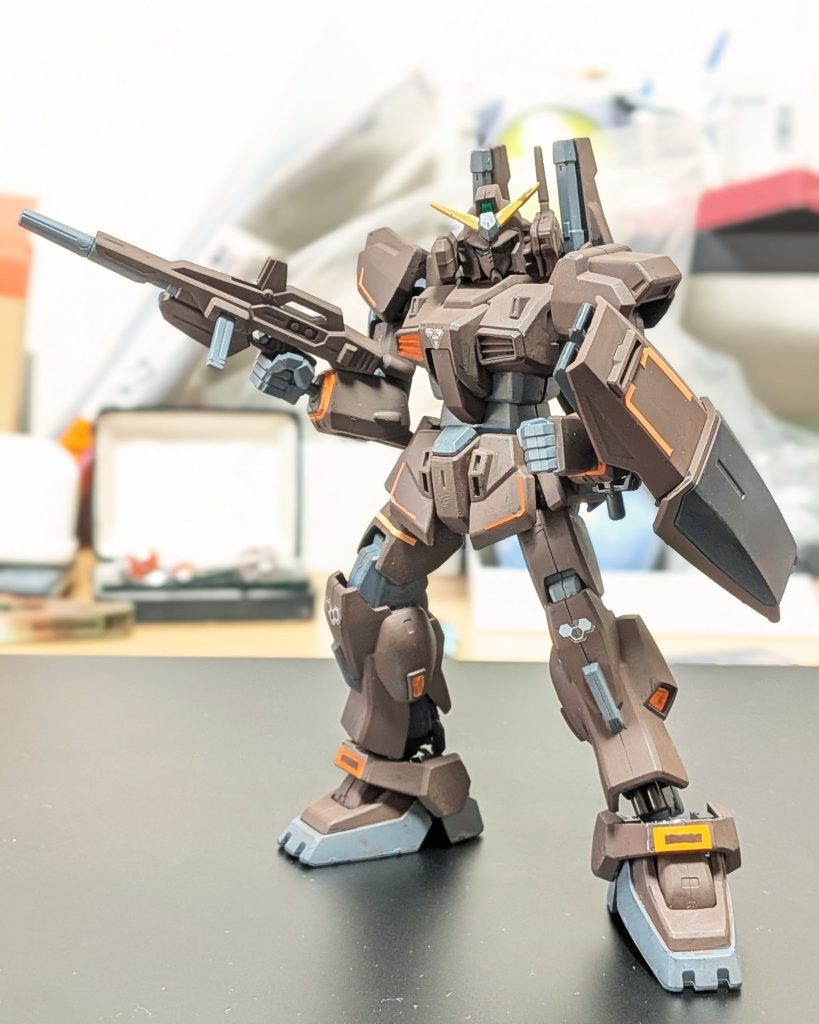 エコプラ ガンダムMkⅡ/市街地戦塗装