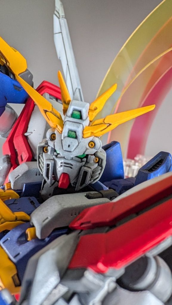 ご尊顔結構小さいキットなんですが、しっかり作りこまれたキットで、さすが最近のRGですね。