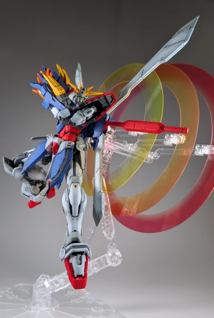 No.8 RG 1/144 ゴッドガンダム–2枚目/制作者：sakky05