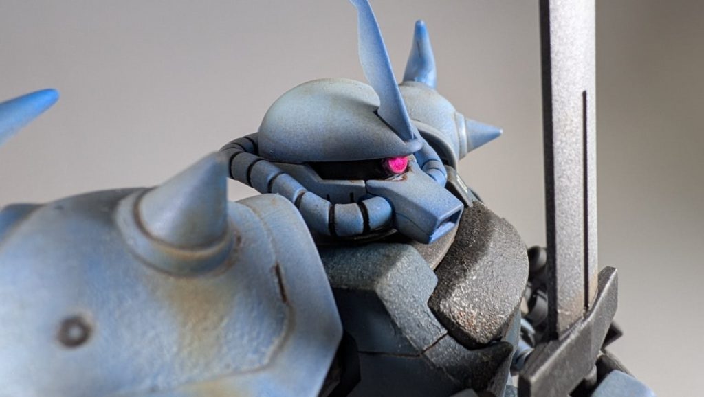 また、ORIGINガンダム等のようにエナメル溶剤による割れが発生していますが、ダメージ表現ということで放置していますｗ