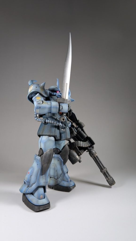 No.7 HGUC 1/144 グフカスタム–2枚目/制作者：sakky05
