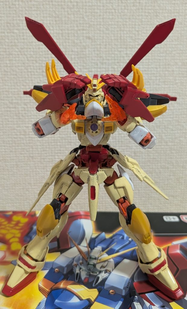 胸・背中・腕・脚部の装甲を展開し、ハイパーモードになります（金色にはなりませんがｗｗ）♪♪