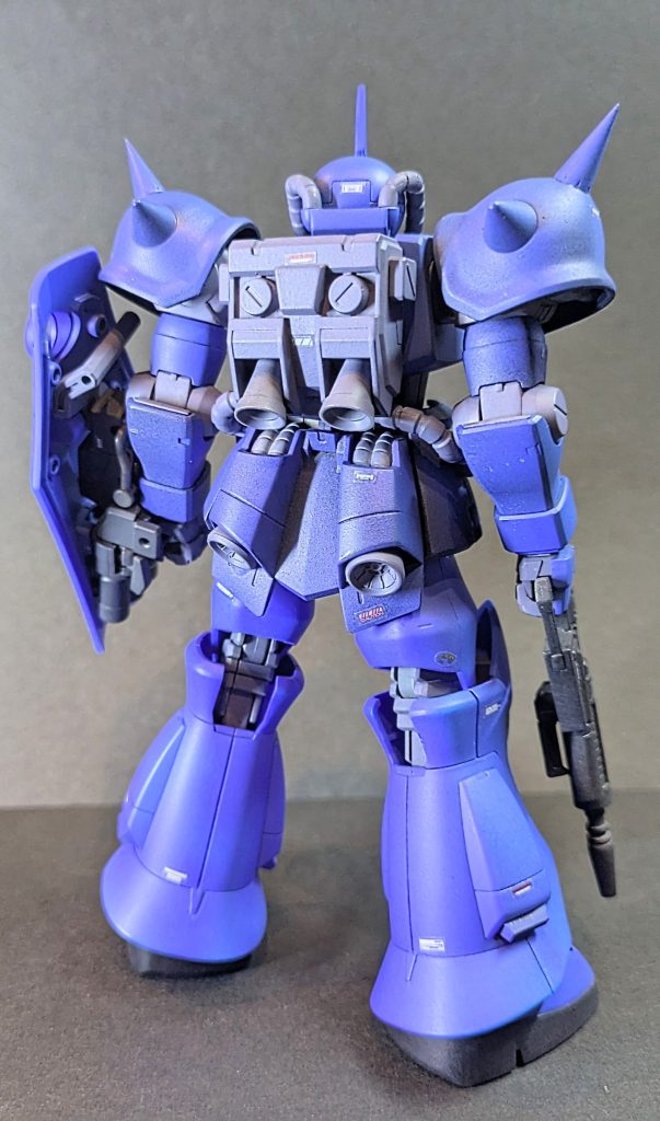バックショット　連邦軍のバックパックしかなくてごめんなさい。