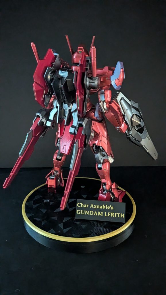 [HG]赤いルブリスガンダム–4枚目/制作者：Yozza