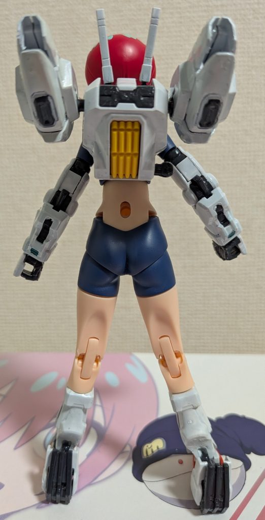 背面