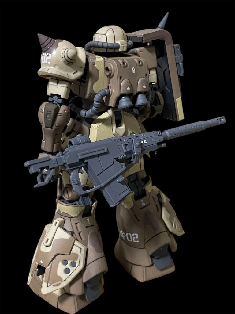 HG Zaku High Maneuver Model (Ground type)–5枚目/制作者：おっしー
