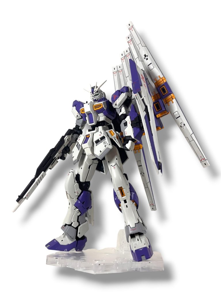 RGνガンダム　筆塗り全塗装