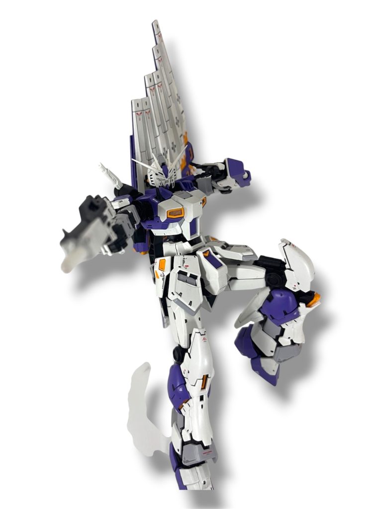 RGνガンダム　筆塗り全塗装–5枚目/制作者：4児のパパ