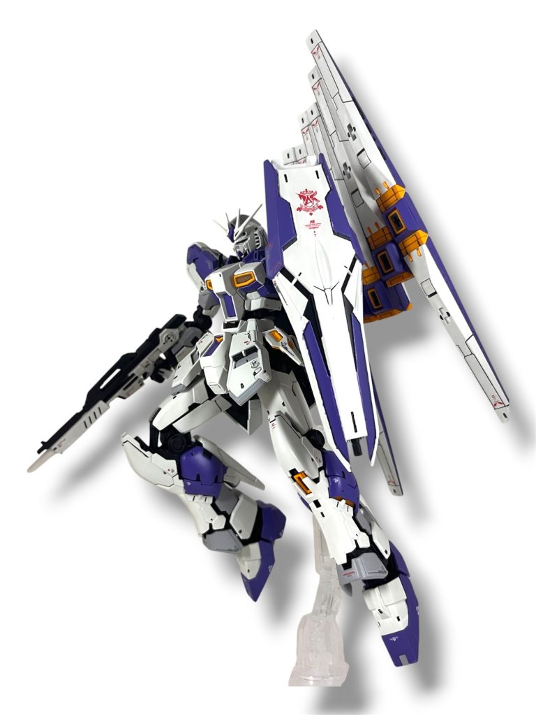 RGνガンダム　筆塗り全塗装–2枚目/制作者：4児のパパ
