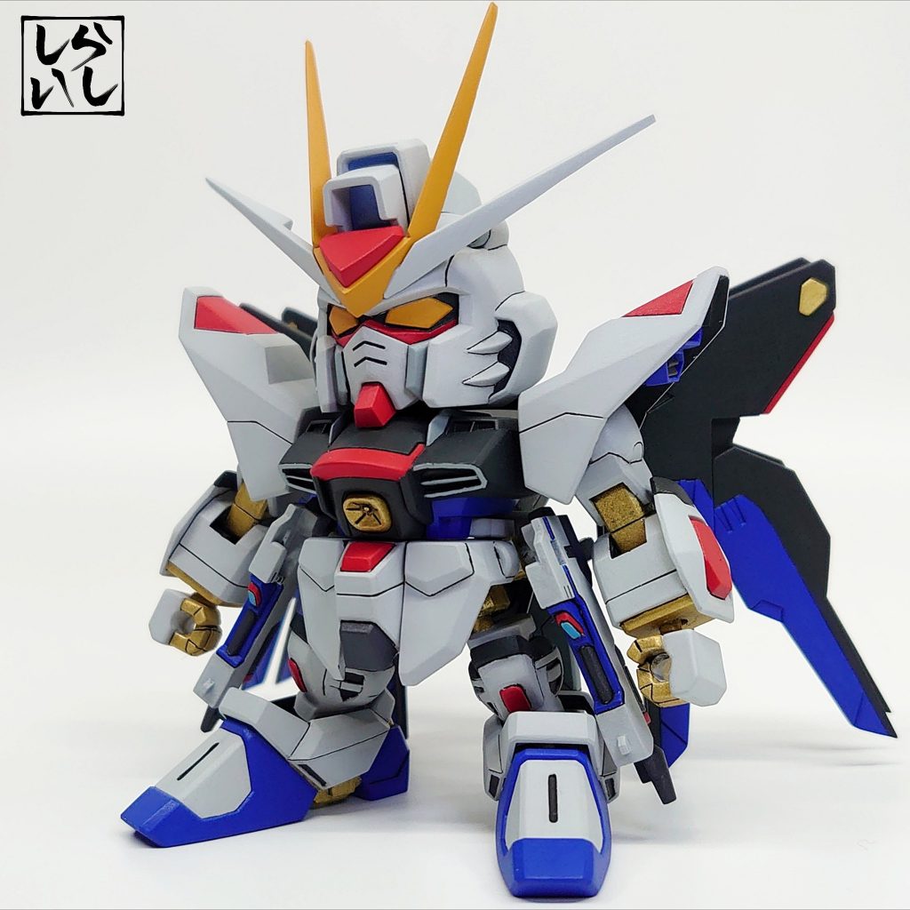 BB戦士 ストライクフリーダムガンダム–3枚目/制作者：しらいし