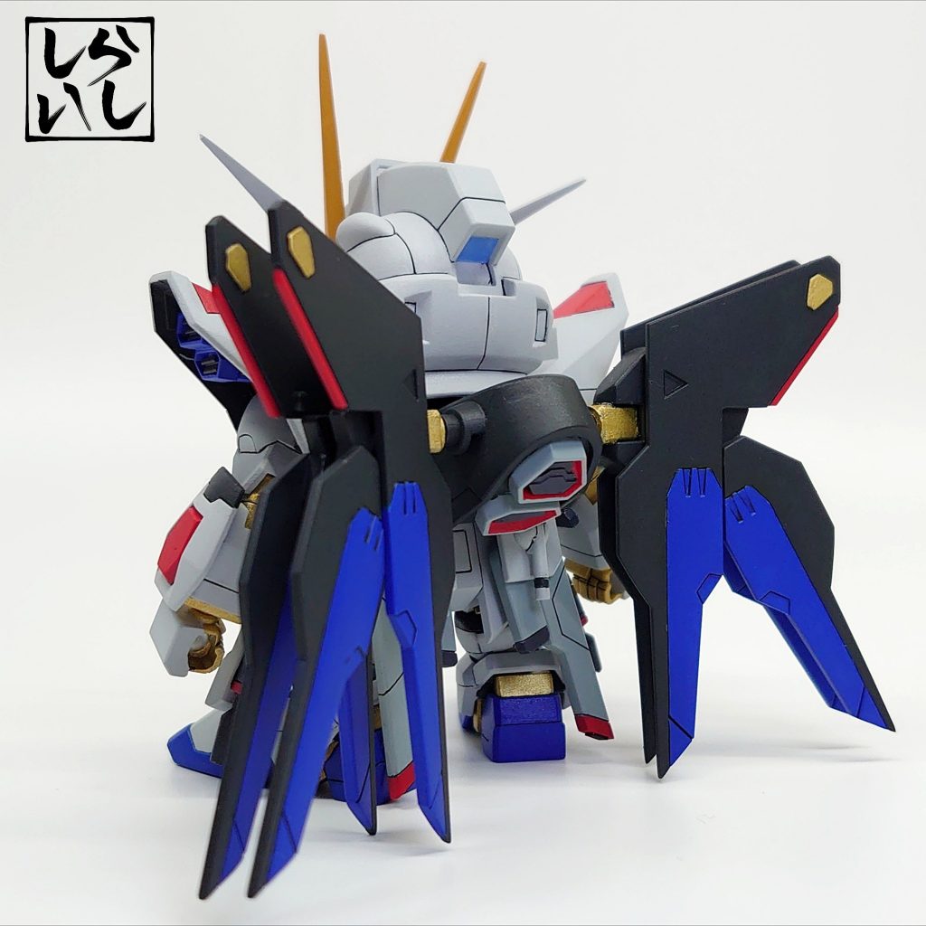 BB戦士 ストライクフリーダムガンダム–4枚目/制作者：しらいし