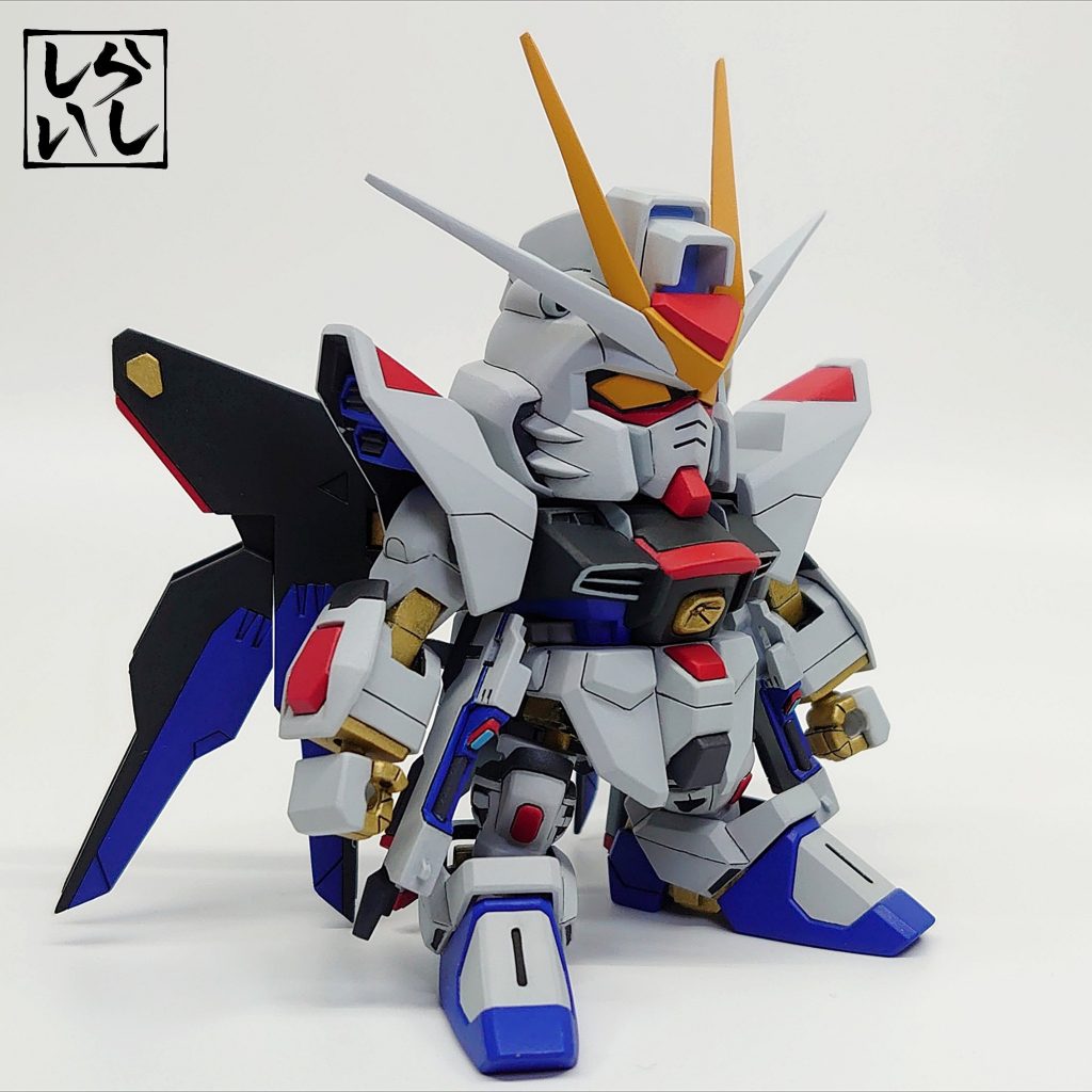 BB戦士 ストライクフリーダムガンダム–5枚目/制作者：しらいし
