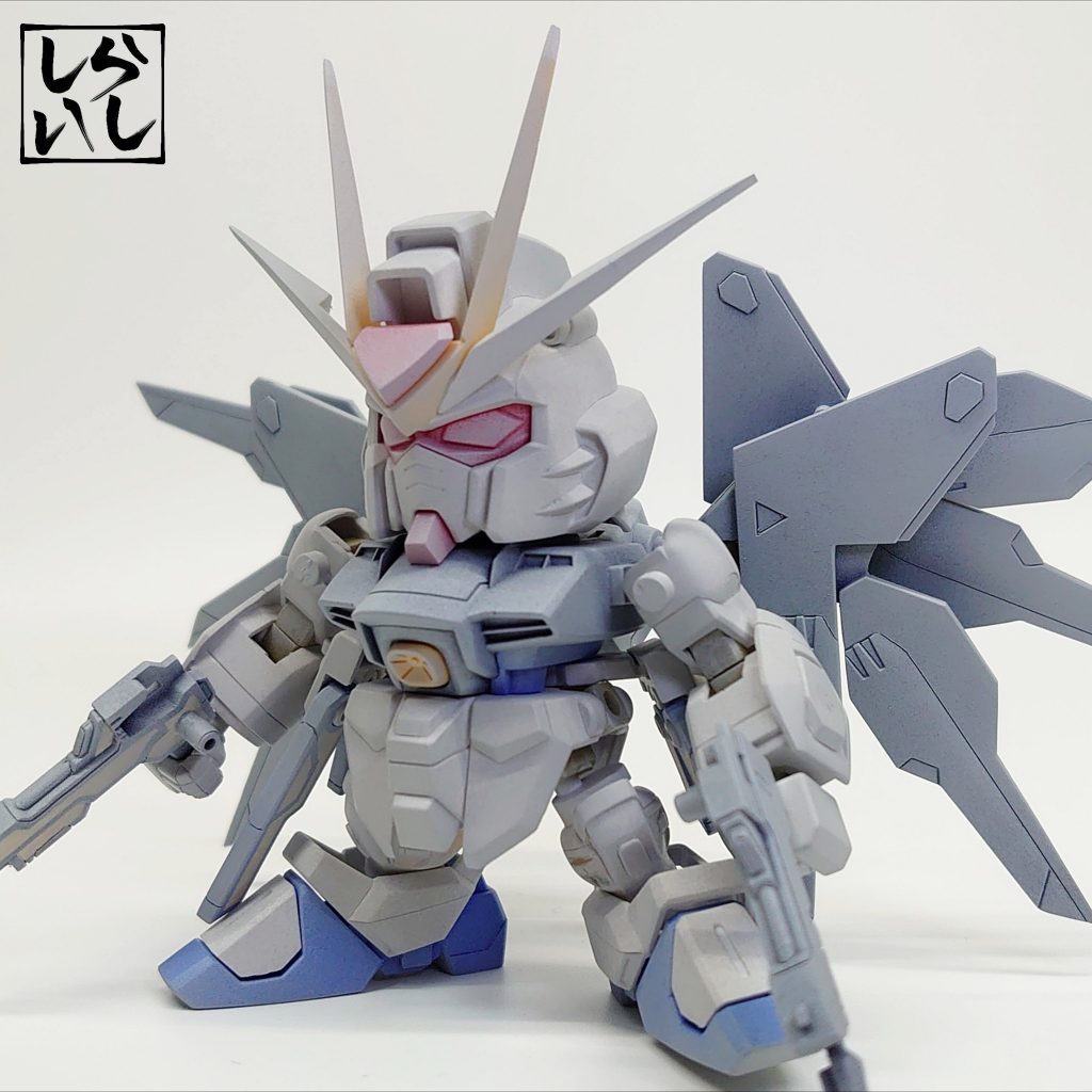 BB戦士 ストライクフリーダムガンダム–3枚目/制作者：しらいし