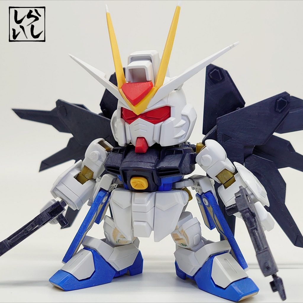 BB戦士 ストライクフリーダムガンダム–9枚目/制作者：しらいし