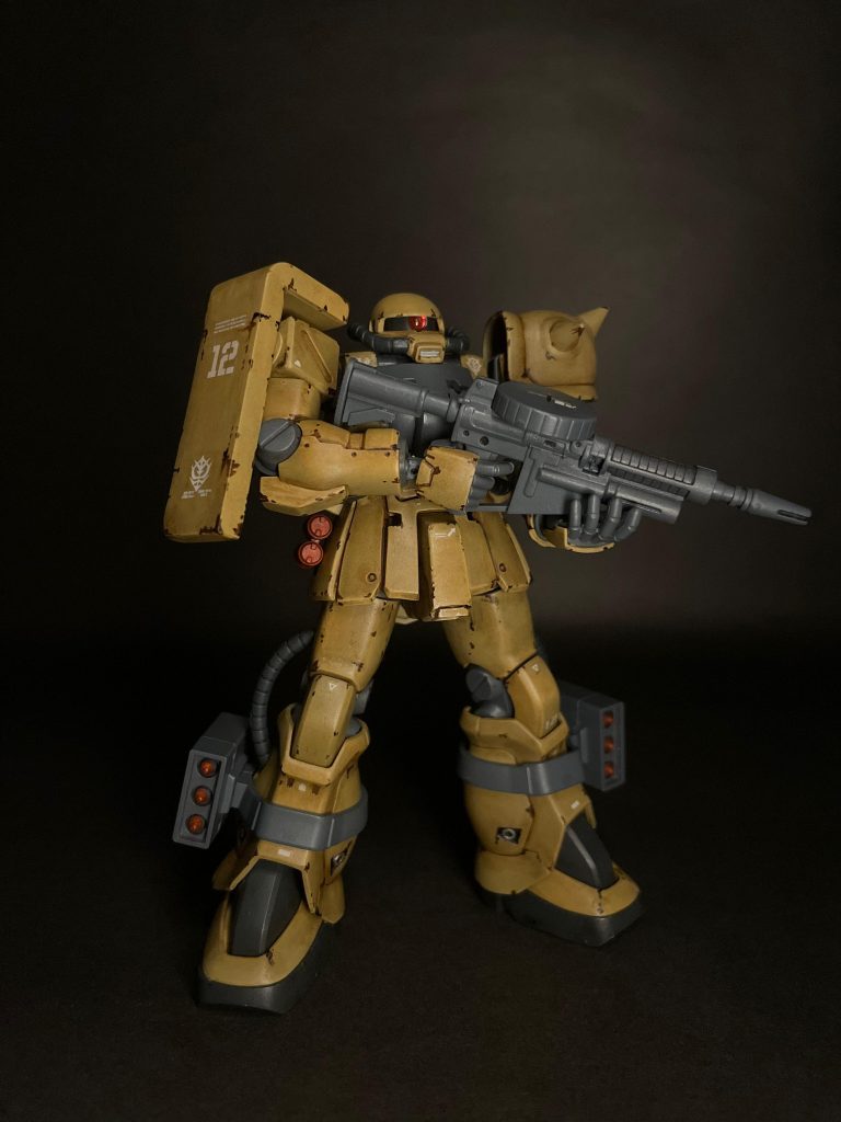 HGUC ZAKU II F2–5枚目/制作者：xingn.dam