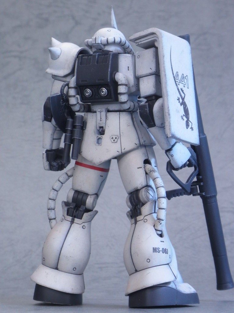 HGUC ザクⅡ J型 ホワイトオーガー–3枚目/制作者：@k_modelwork