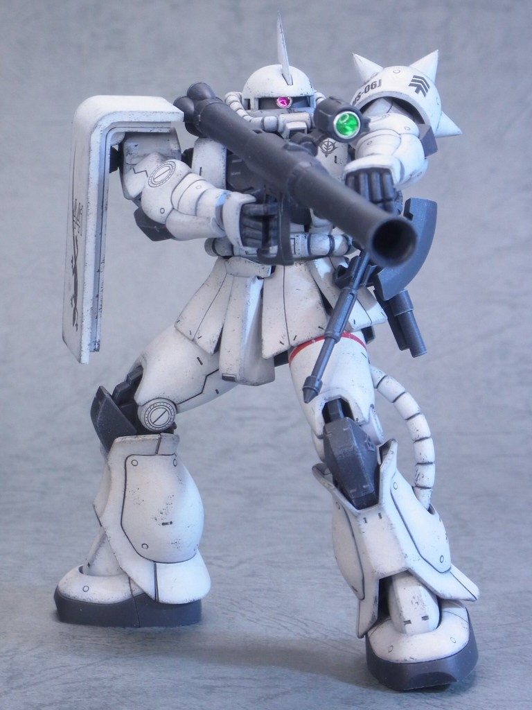 HGUC ザクⅡ J型 ホワイトオーガー–4枚目/制作者：@k_modelwork