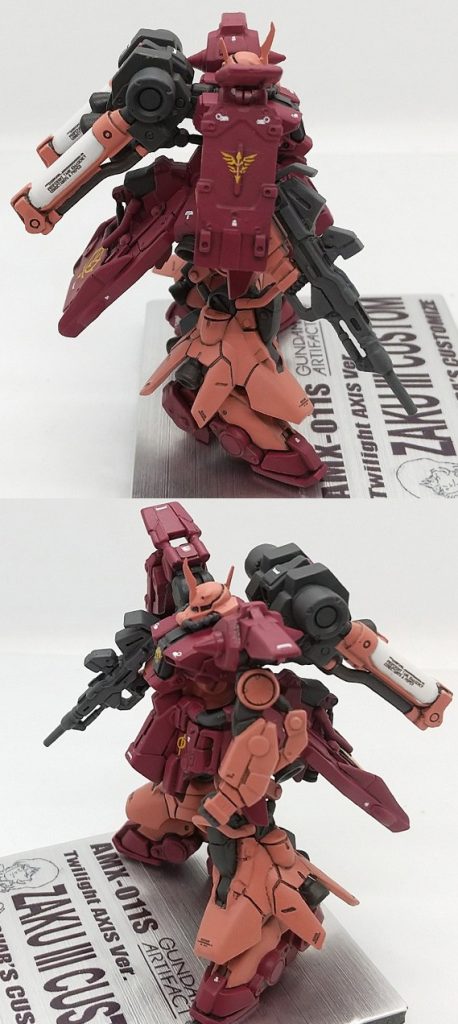 改修塗装完成品 ザクIII改 シャア専用（Twilight AXIS Ver.）AMX-011S ガンダムアーティファクト–3枚目/制作者：ランゼル