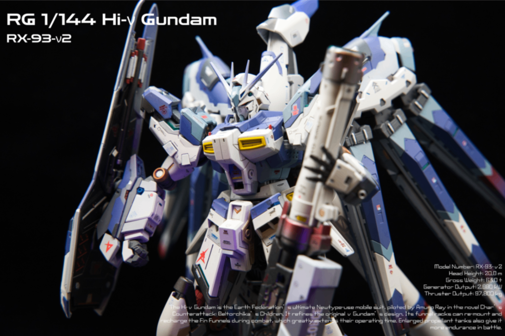 RG Hi-νガンダム–2枚目/制作者:黒みつ